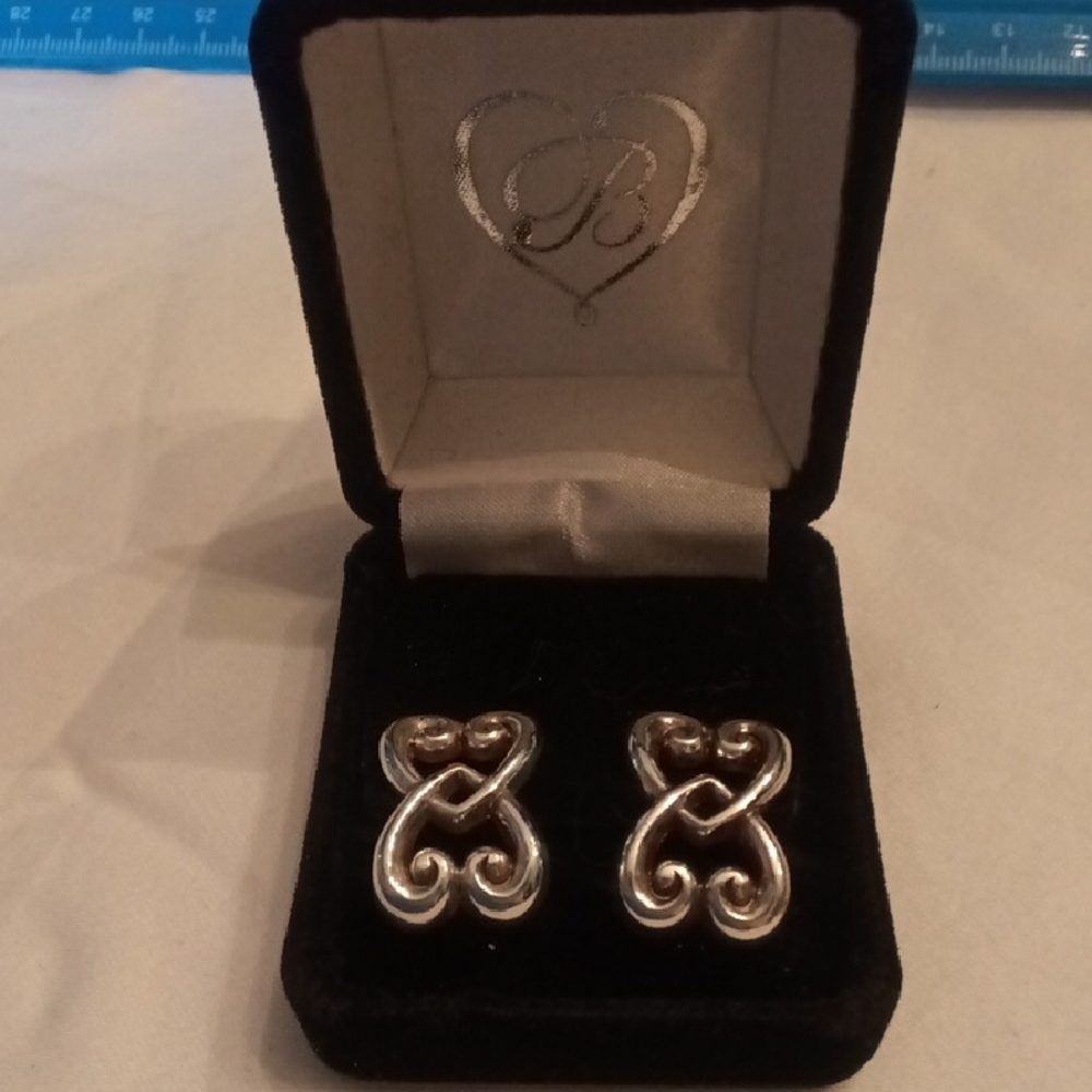 Brighton Balboa Heart Post Earrings